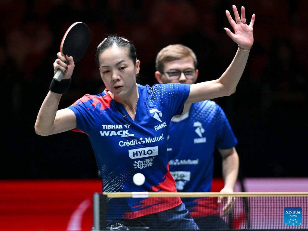 ITTF Mixed Team World Cup stage 2 group match: China vs. France